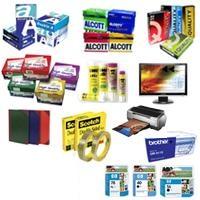 เครื่องเขียน อุปกรณ์สำนักงาน สเตชั่นเนอรี่ เครื่องใช้สำนักงาน พลาสติกเคลือบบัตร กรรไกร มีดคัตเตอร์ สมุดนามบัตร คลิปดำ