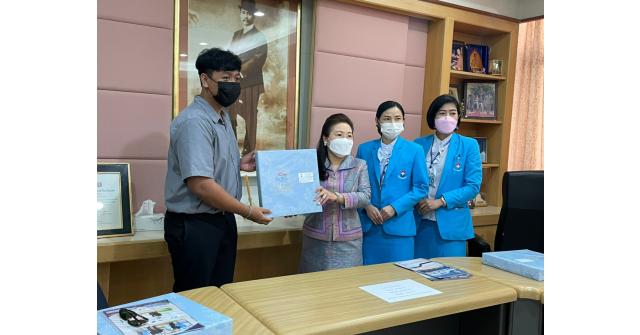 สำรวจพื้นที่ลานจอดเฮลิคอปเตอร์ และเข้าพบผู้อำนวยการโรงพยาบาลอุดรธานี