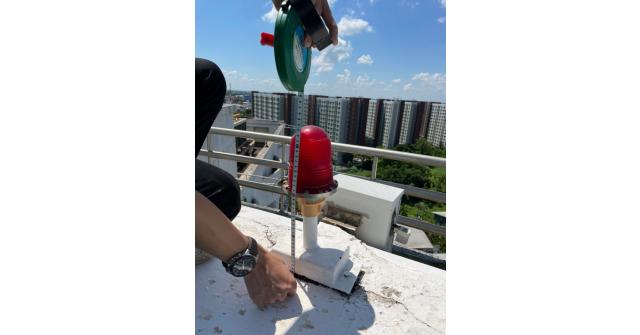 สำรวจพื้นที่ลานจอดเฮลิคอปเตอร์ และเข้าพบผู้อำนวยการโรงพยาบาลอุดรธานี