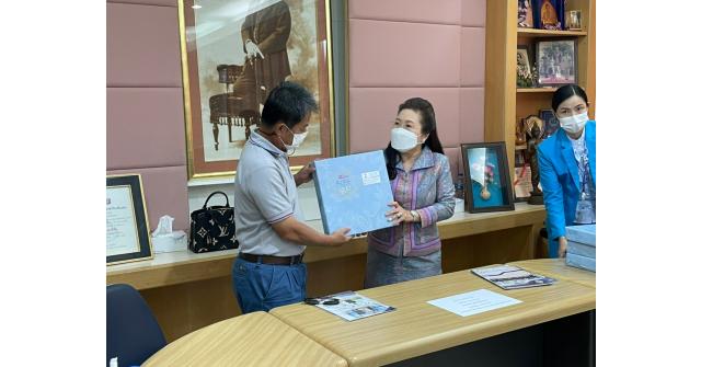 สำรวจพื้นที่ลานจอดเฮลิคอปเตอร์ และเข้าพบผู้อำนวยการโรงพยาบาลอุดรธานี