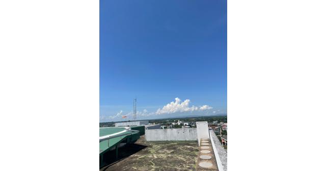 สำรวจพื้นที่ลานจอดเฮลิคอปเตอร์ และเข้าพบผู้อำนวยการโรงพยาบาลอุดรธานี