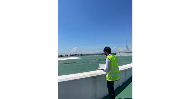 สำรวจพื้นที่ลานจอดเฮลิคอปเตอร์ และเข้าพบผู้อำนวยการโรงพยาบาลอุดรธานี