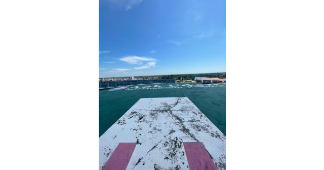 สำรวจพื้นที่ลานจอดเฮลิคอปเตอร์ และเข้าพบผู้อำนวยการโรงพยาบาลอุดรธานี