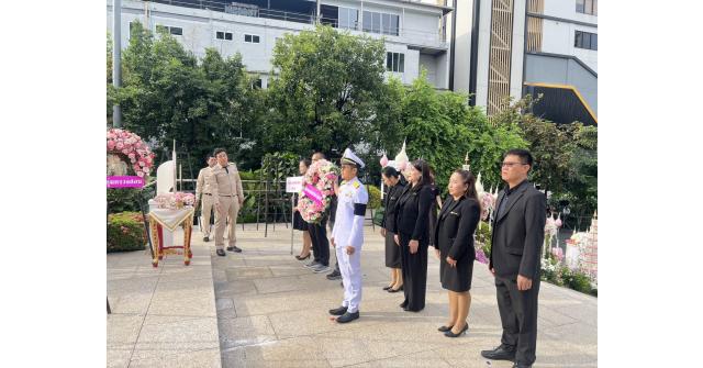 สพม. เข้าร่วมงาน พิธีวางพวงมาลาถวายสักการะ เนื่องในวันคล้ายวันสวรรคตพระบาทสมเด็จพระมงกุฎเกล้าเจ้าอยู่หัว รัชกาลที่ 6