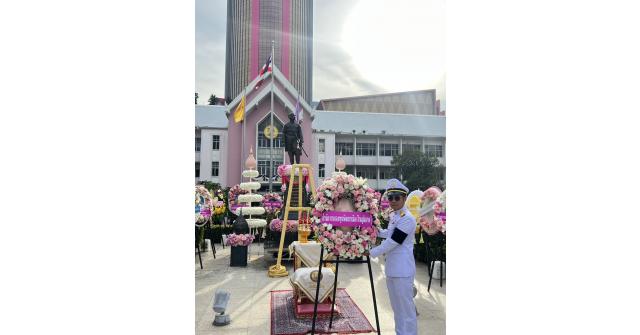 สพม. เข้าร่วมงาน พิธีวางพวงมาลาถวายสักการะ เนื่องในวันคล้ายวันสวรรคตพระบาทสมเด็จพระมงกุฎเกล้าเจ้าอยู่หัว รัชกาลที่ 6