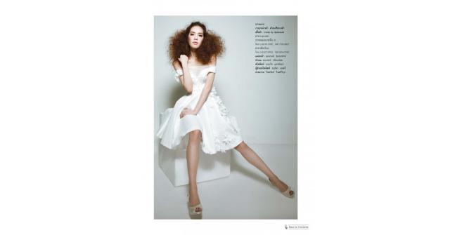 ภาพแฟชั่นเกรซ กาญจน์เกล้า จากนิตยสาร WE ฉบับ ก.พ. 56